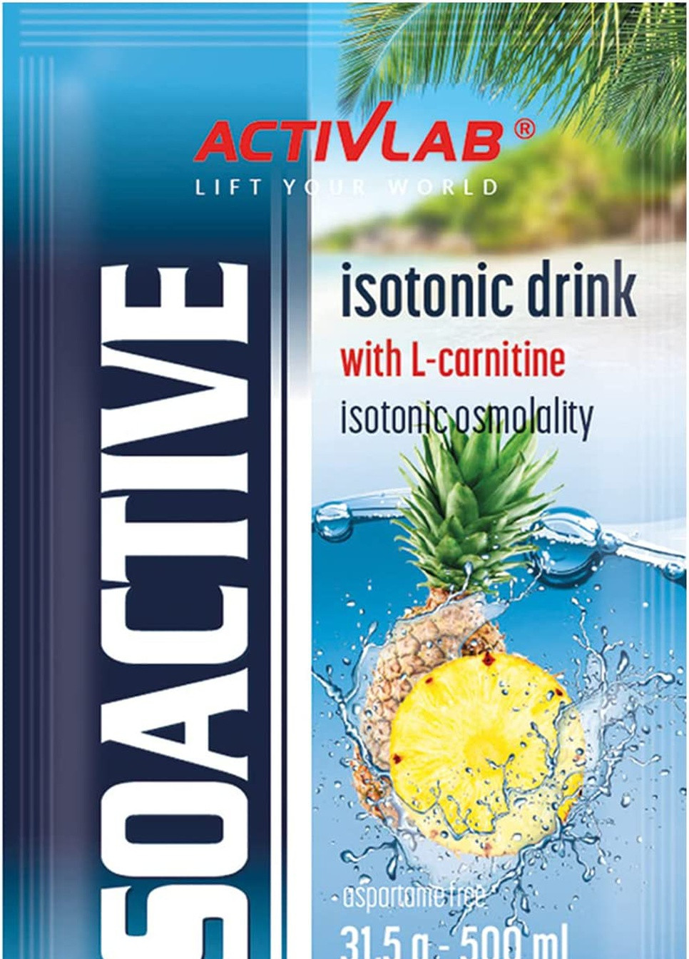 Изотонический напиток Iso Active 31.5g 1 sachet (Pineapple) ActivLab (256979556)