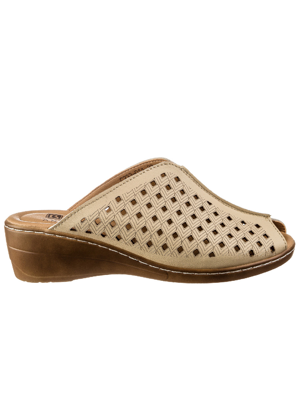 Бежевые сабо женские Baden