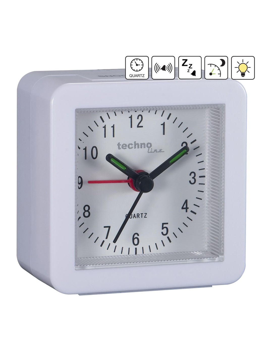Часы настольные Modell SC White (Modell SC weis) Technoline (258661704)