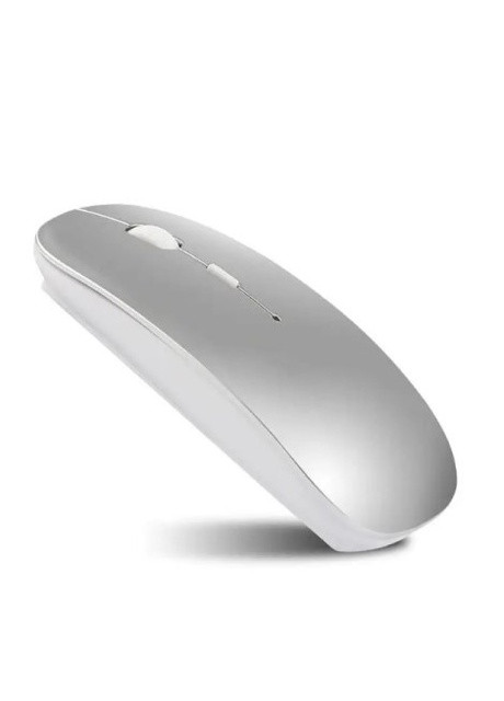 Бездротова миша Dual з акумулятором і Bluetooth (Type-C, USB 2.4 ГГц, компьютерна, для Macbook) - Сірий WIWU wm104 (258208848)