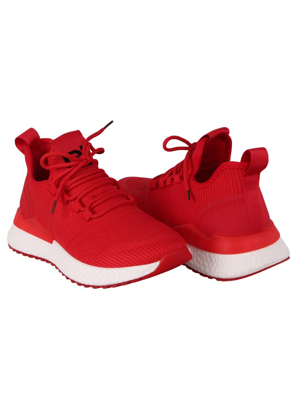 Красные демисезонные мужские кроссовки 196881 Lifexpert
