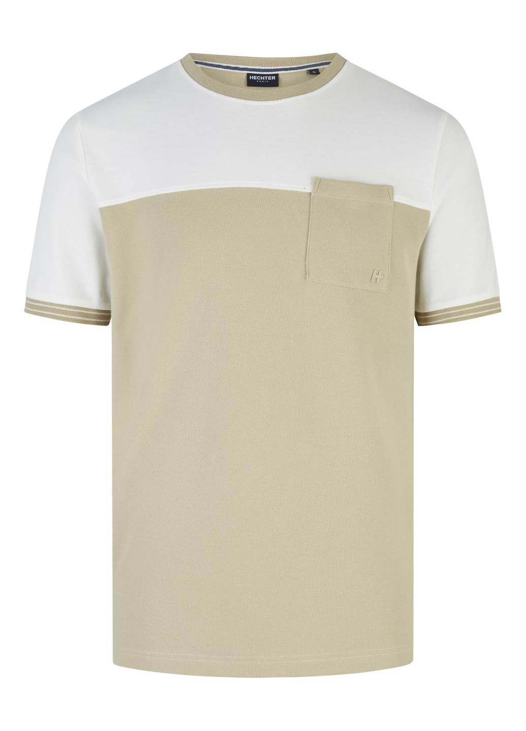 Комбинированная мужская футболка разные цвета Hechter