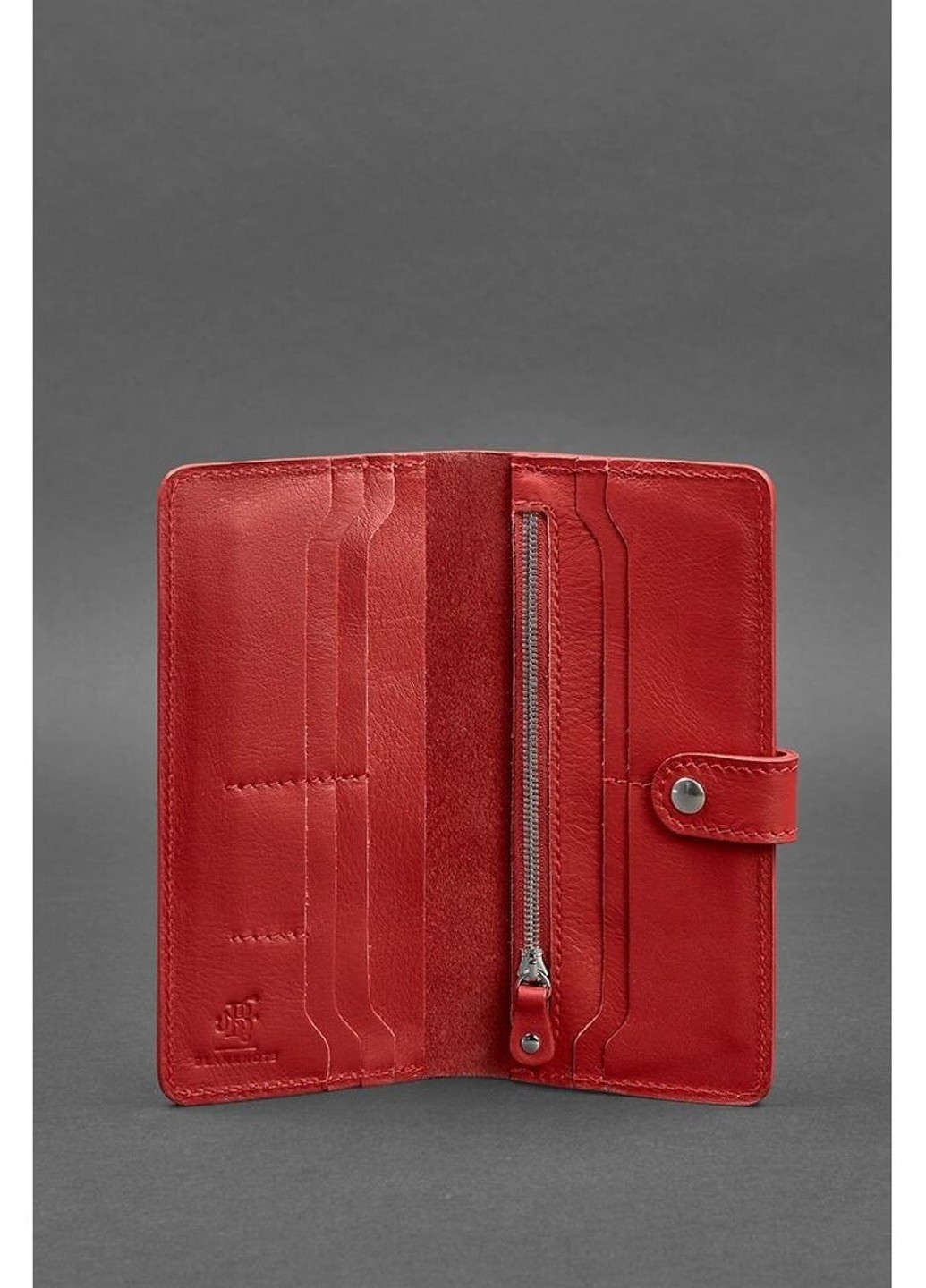 Жіночий шкіряний гаманець 7.0 Червоне BN-PM-7-RED BlankNote (276773482)