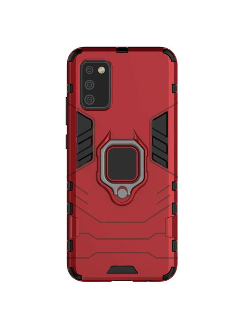 Протиударний чохол Transformer з кільцем на Samsung Galaxy A02s Epik (258523094)