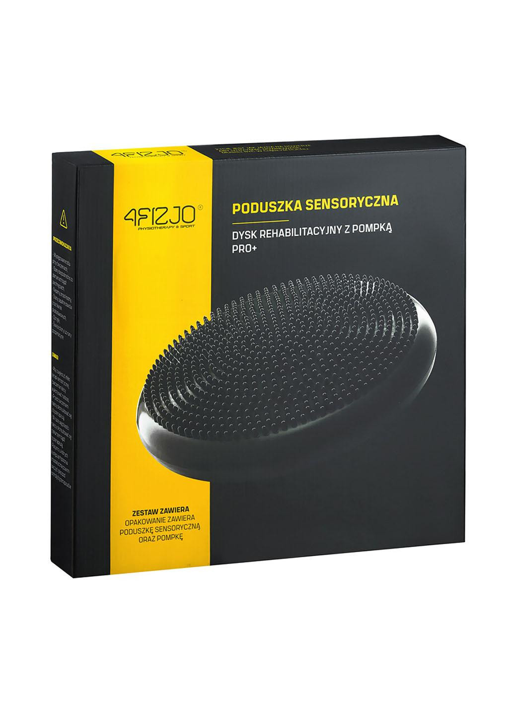 Балансировочная подушка-диск PRO+ 33 см (сенсомоторная) массажная 4FJ0021 Black 4FIZJO (258354816)