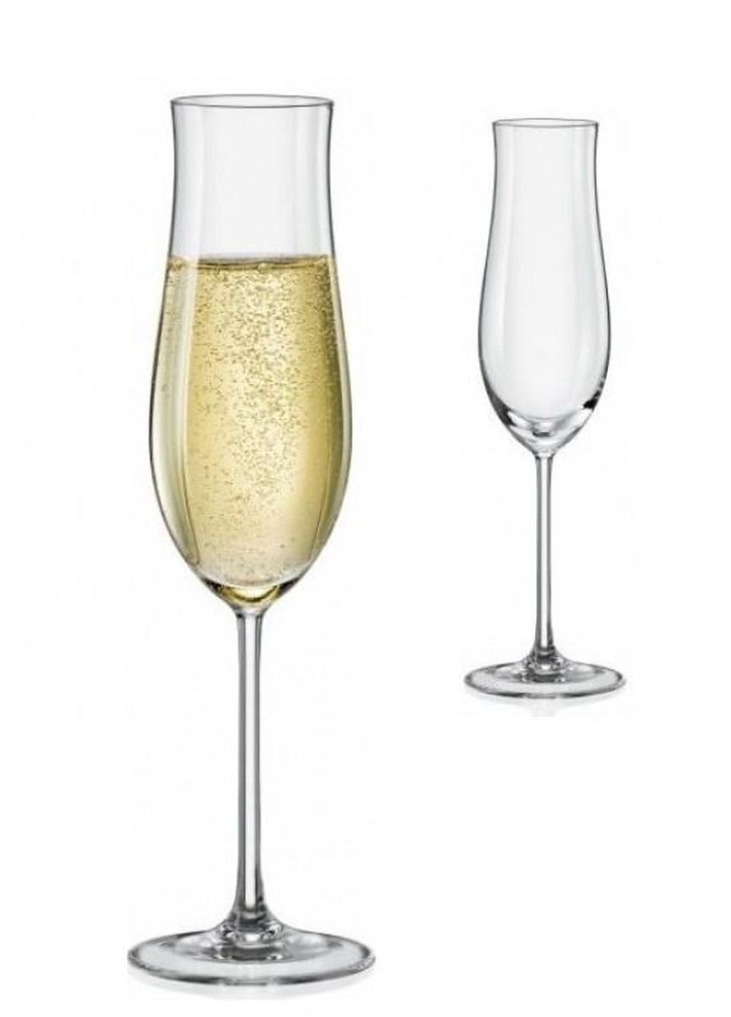 Набор бокалов для шампанского Fontignac 220 мл 2шт хрустальное стекло арт. 40896 220 Bohemia (265214832)