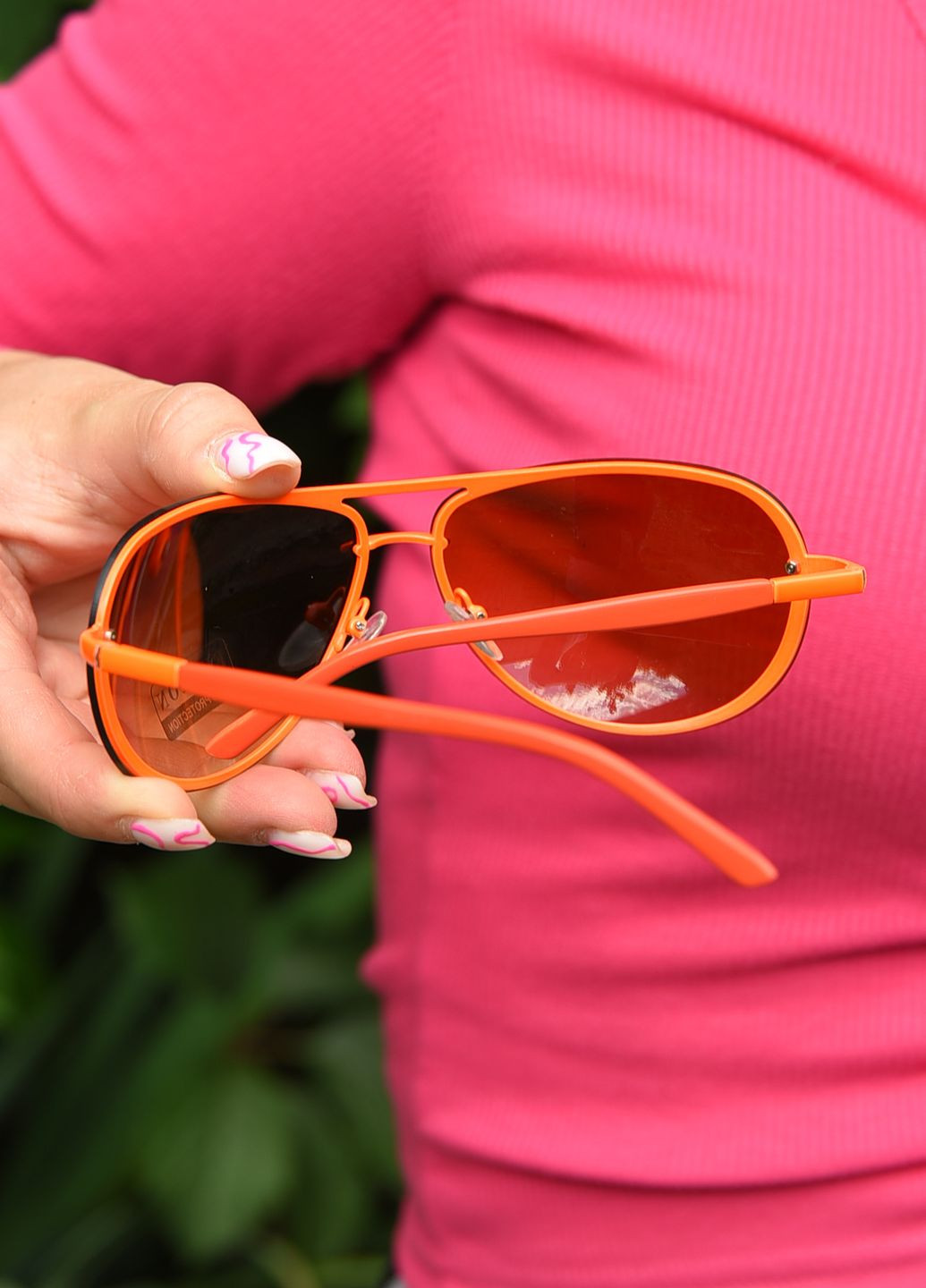 Очки женские оранжевого цвета Let's Shop (260084163)
