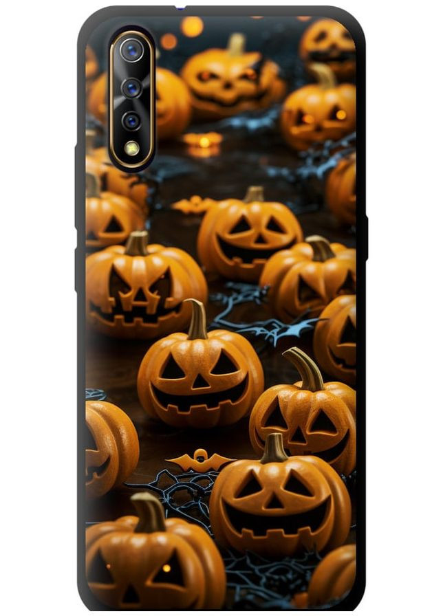 TPU чорний чохол 'Гарбуза 2' для Endorphone Vivo V17 Neo (266806356)