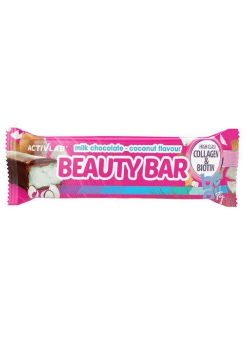 Beauty Bar 50 g Milk Chocolate Coconut ActivLab (259230742)