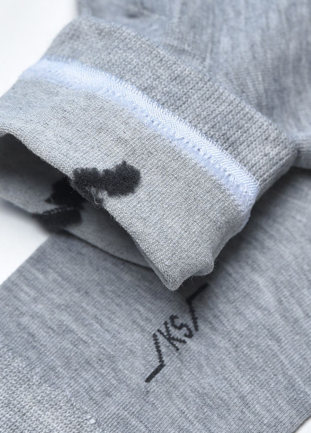 Шкарпетки чоловічі стрейч сірого кольору розмір 41-47 Let's Shop (267167110)