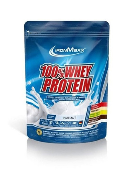 100% Whey Protein 500 g /10 servings/ Hazelnut Ironmaxx (256720569)