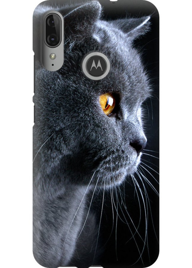 Силіконовий чохол 'Гарний кіт' для Endorphone Motorola Moto E6 Plus (258051319)