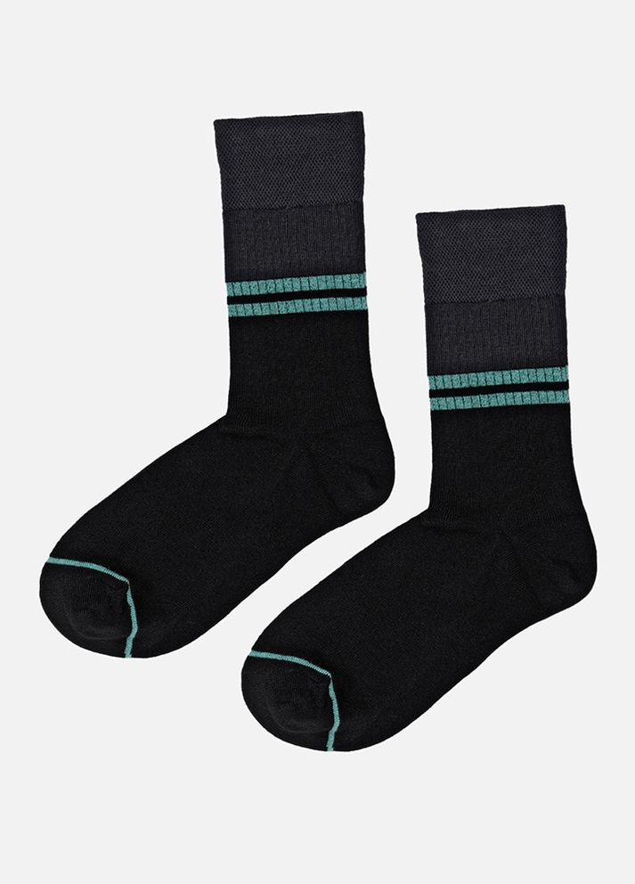 Мужские носки цвет черный ЦБ-00229786 Yuki (262290113)