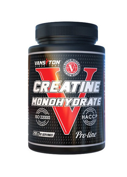 Creatine Monohydrate 250 g /50 servings/ Unflavored Vansiton (258498834)