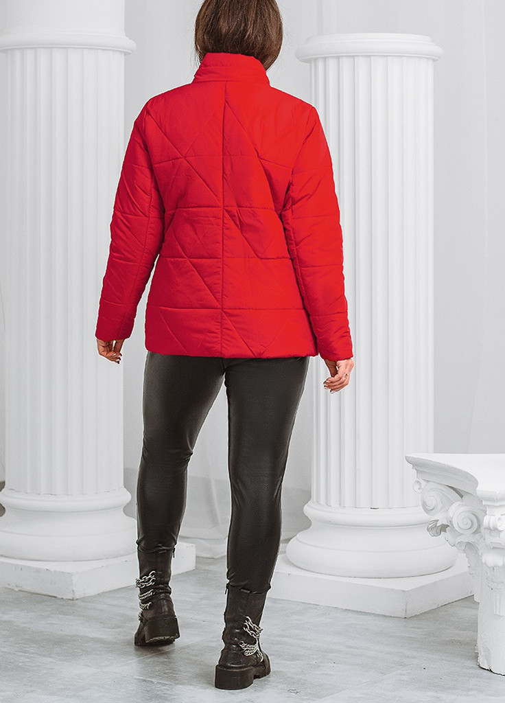 Красная зимняя куртка Zemal