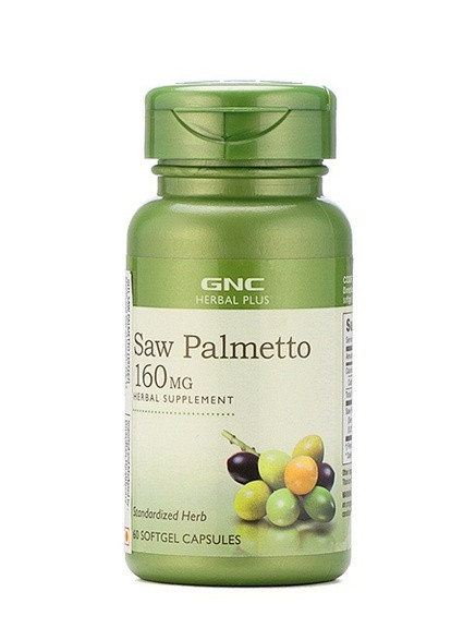 Herbal Plus Saw Palmetto 160 mg 60 Caps GNC (256720330)