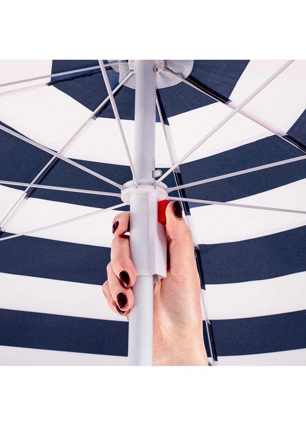 Пляжна парасоля 180 см з регульованою висотою та нахилом BU0019 Springos (258354767)