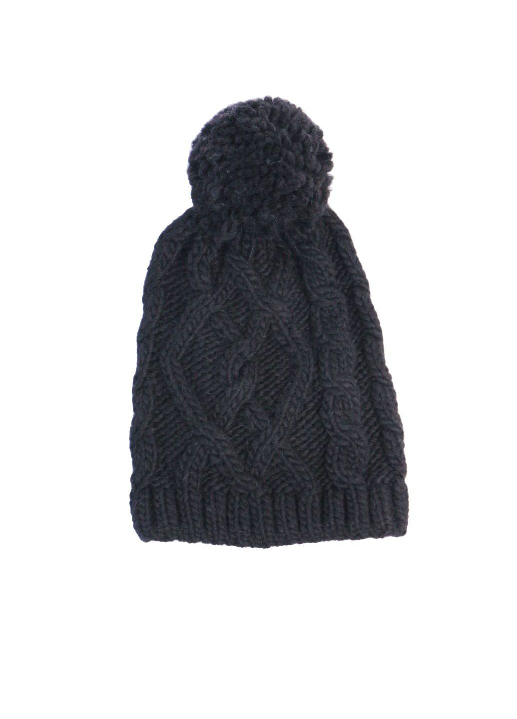 Комплект шапка+шарф черный C&A (265215060)