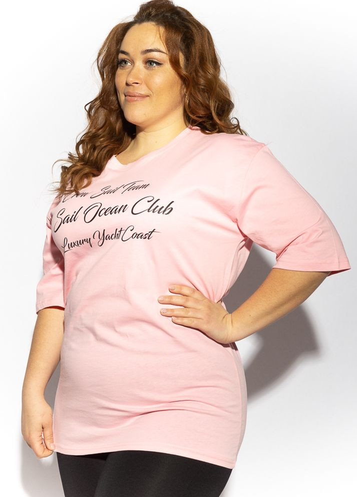 Футболка женская (Розовый) Time of Style - (261922147)
