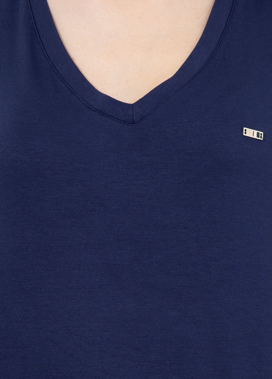 Темно-синяя футболка поло женская U.S. Polo Assn.