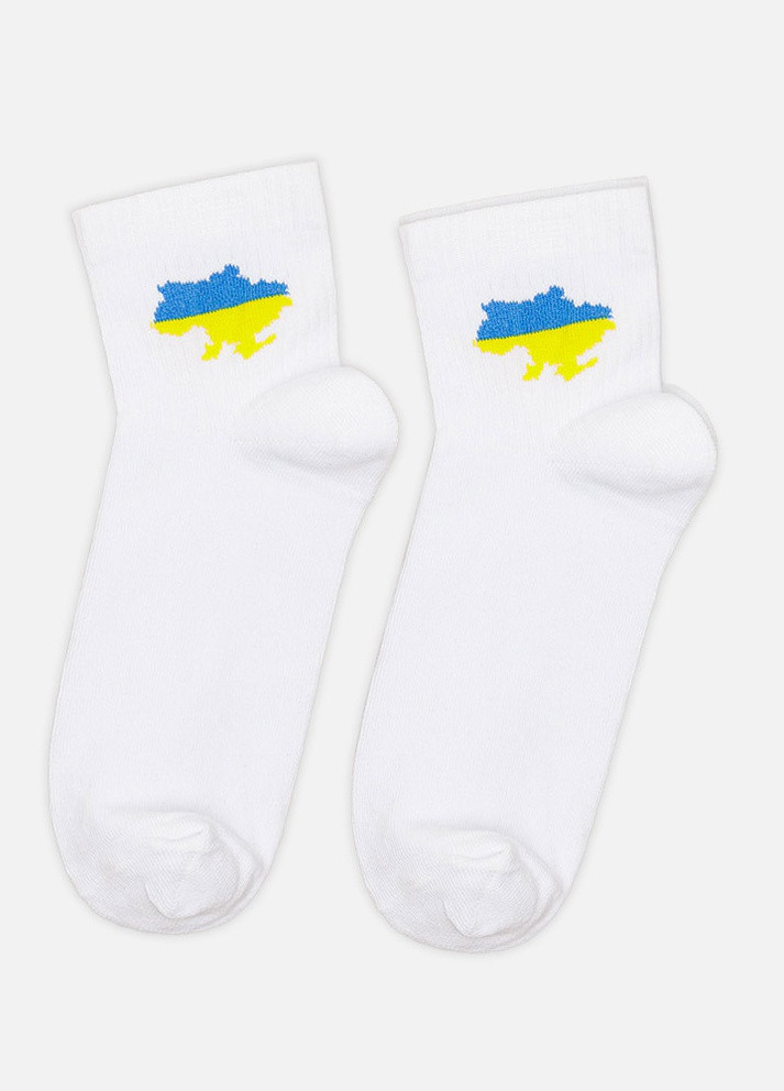 Чоловічі шкарпетки колір білий ЦБ-00217657 Yuki (259422871)