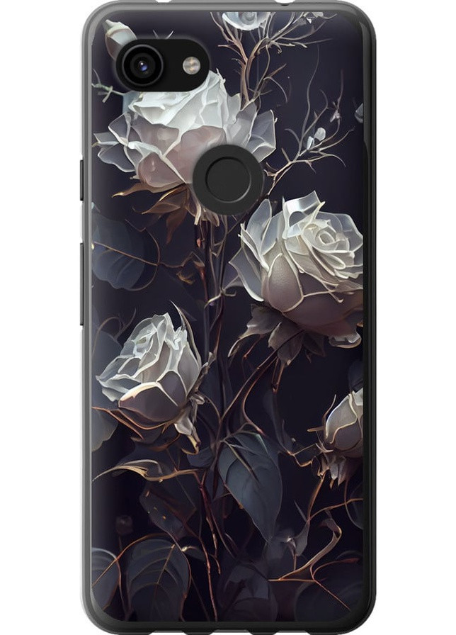 2D пластиковый чехол 'Розы 2' для Endorphone google pixel 3a (258174549)