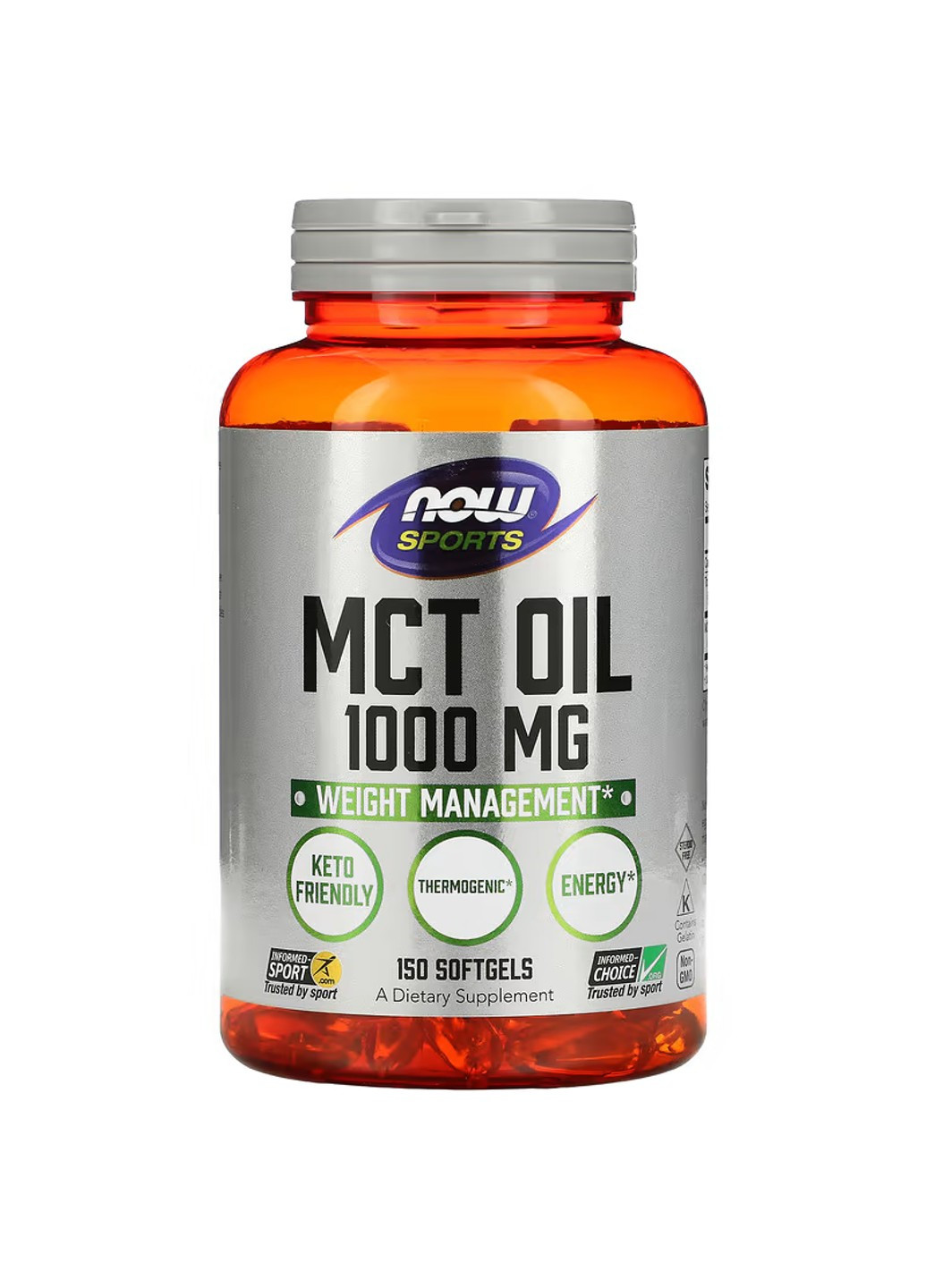 МСТ Масло MCT Oil - 473 мл Now Foods (277371493)