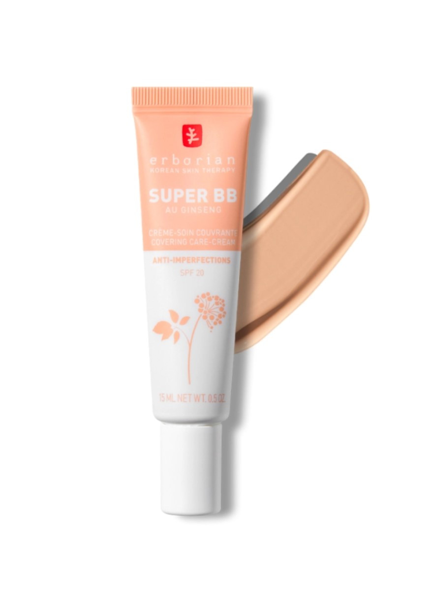 Тонирующий бб крем для лица Super BB Cream (Clear) 15 ml Erborian (269909789)