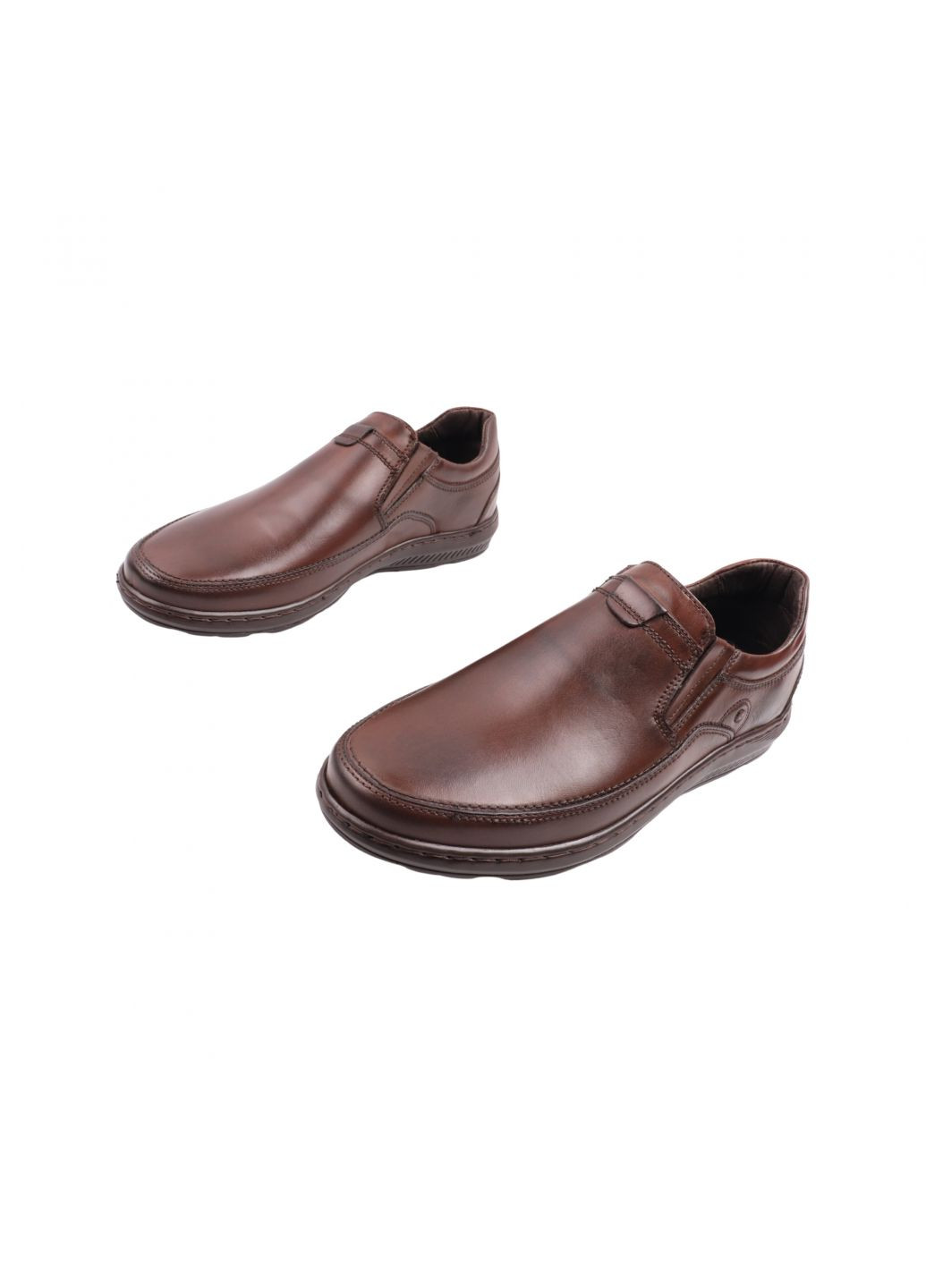 Туфлі чоловічі коричневі натуральна шкіра Giorgio 46-dtc (257454404)