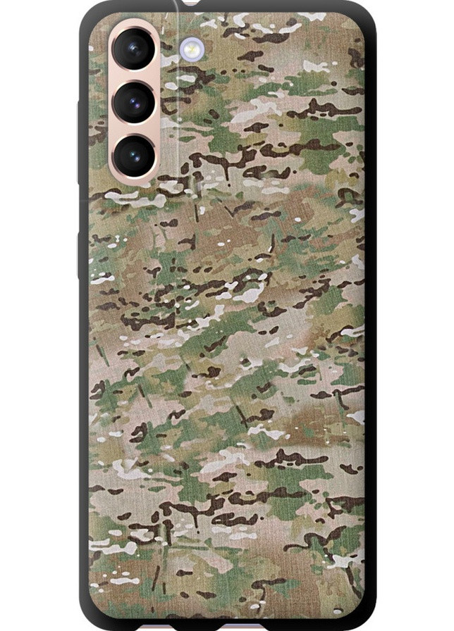 TPU чорний чохол 'Камуфляж v5' для Endorphone Samsung Galaxy S21 (259159301)