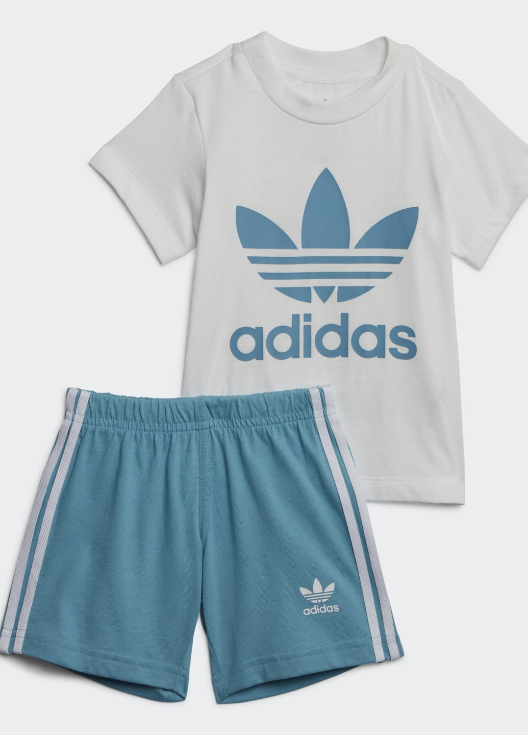 Комплект: футболка и шорты Trefoil adidas (271124582)