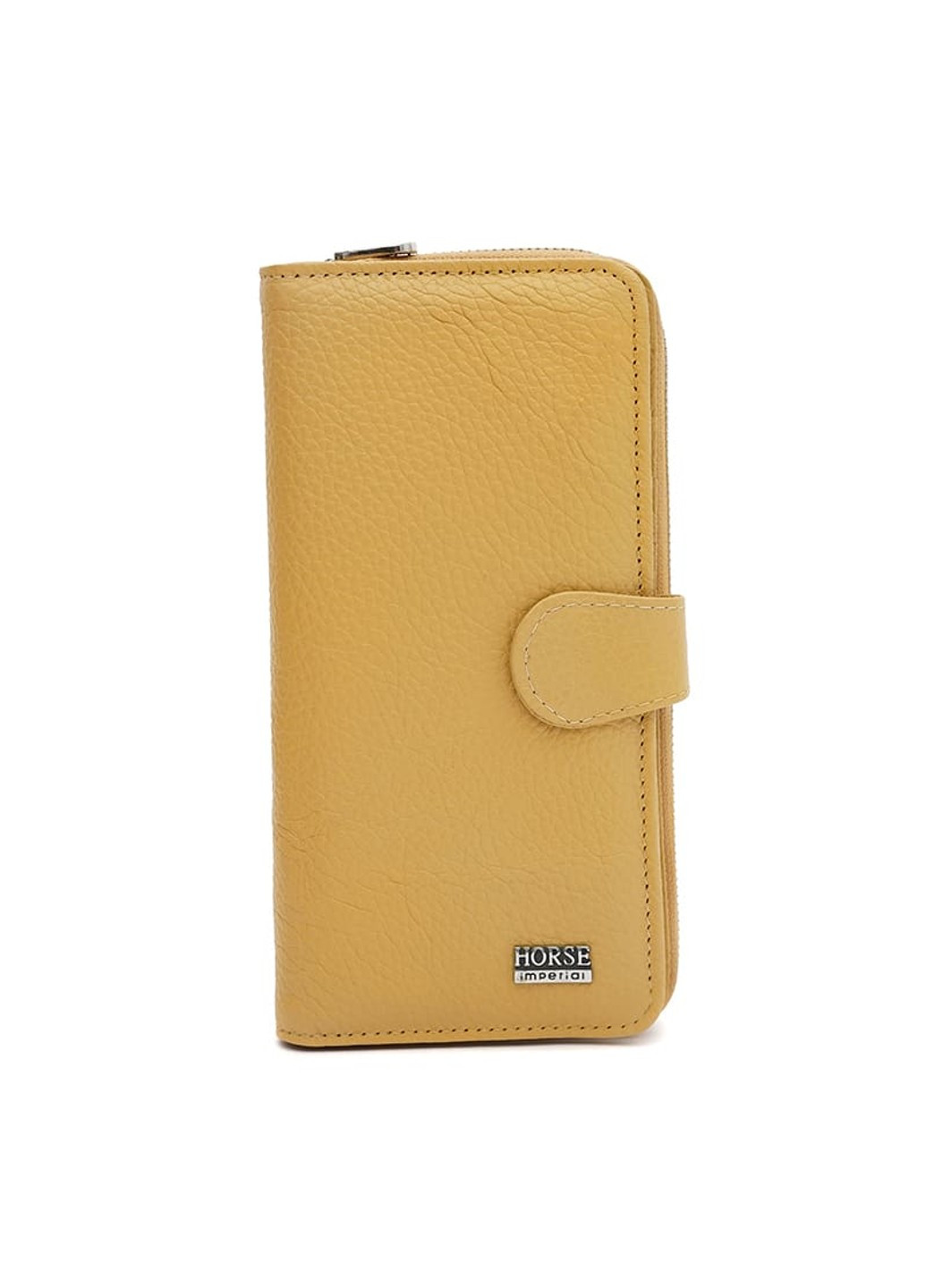 Шкіряний жіночий гаманець K11090ye-yellow Horse Imperial (266143764)
