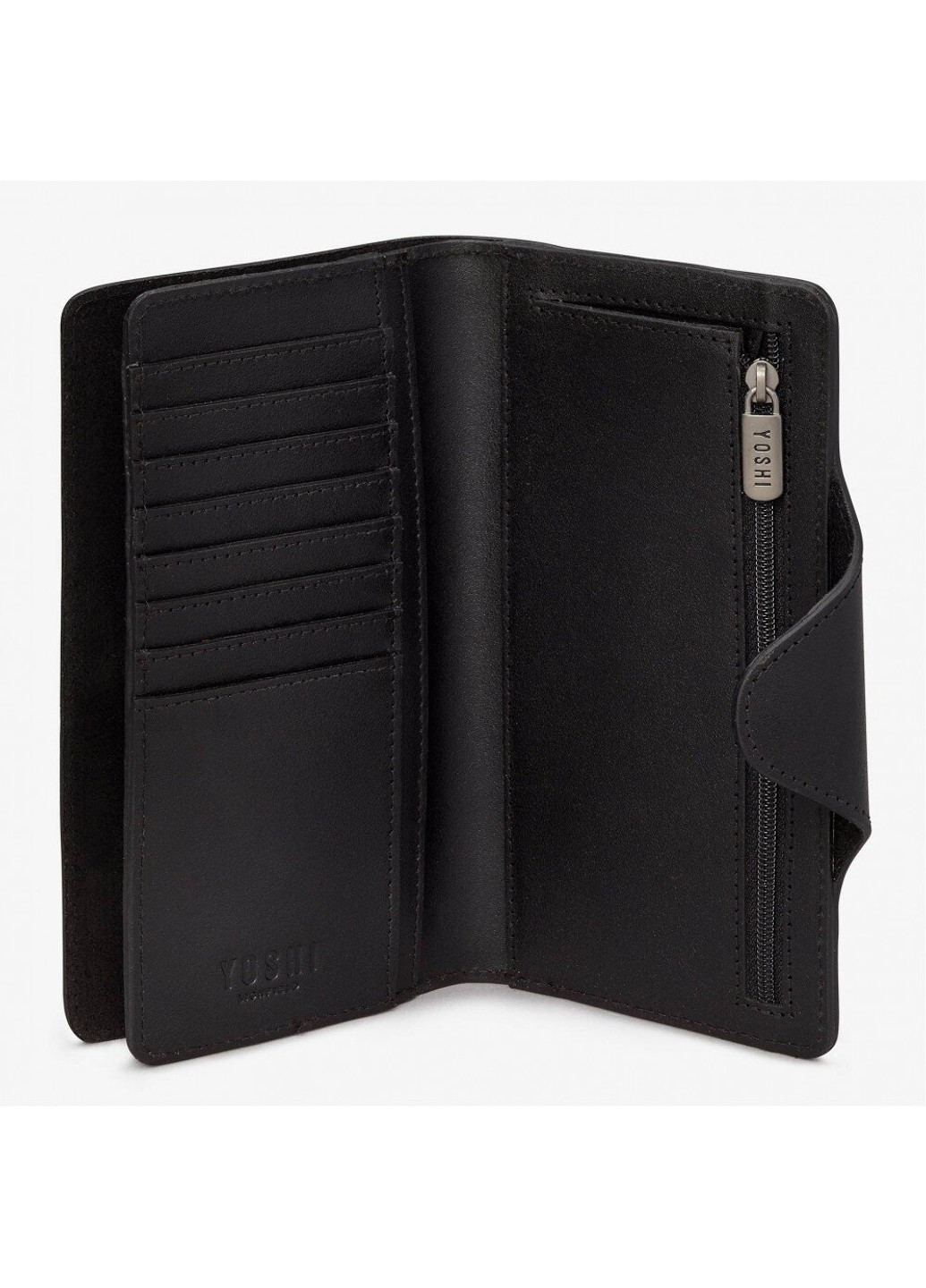 Кожаный женский кошелек Y1311 1 (Black) Yoshi (261853505)