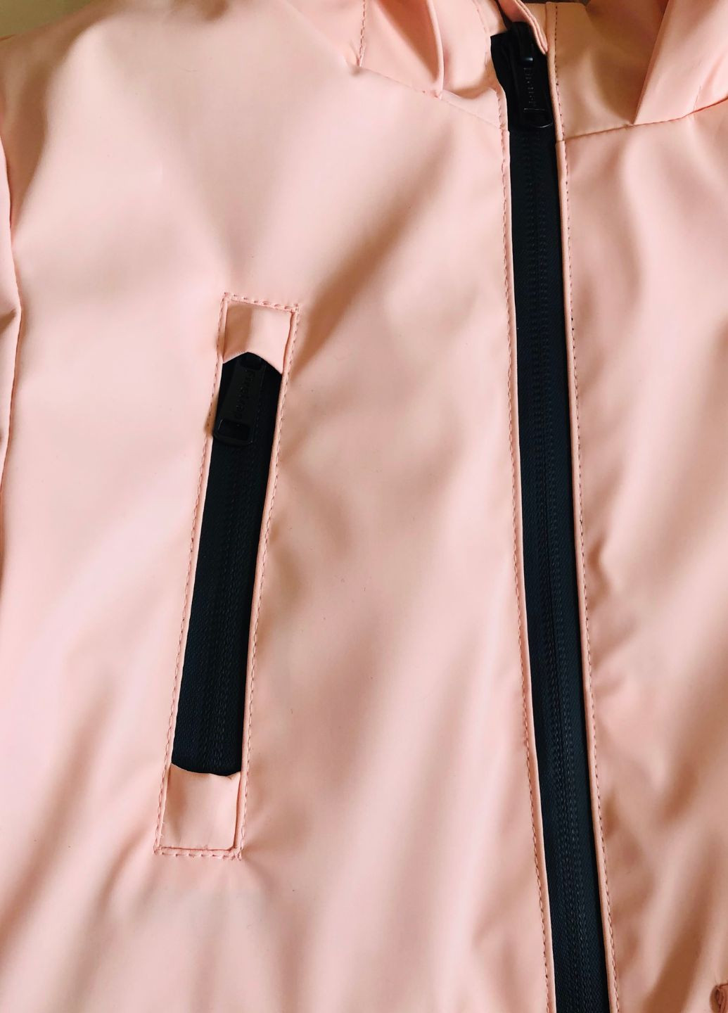 Рожева демісезонна стильнюча куртка-плащик для дівчинки Firetrap
