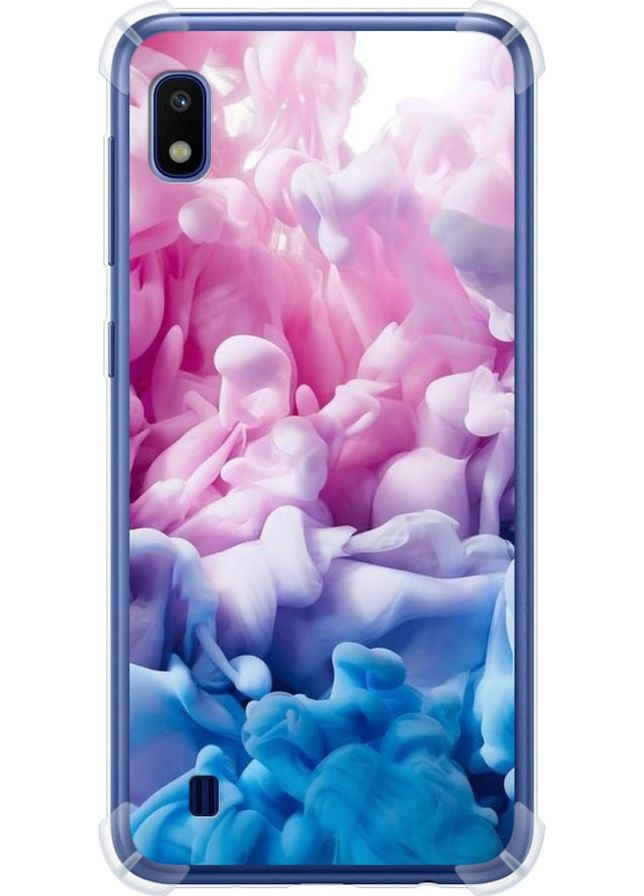 Силіконовий протиударний с посиленими кутами чохол 'Акварель абстракція' для Endorphone Samsung Galaxy A10 2019 A105F (276192676)