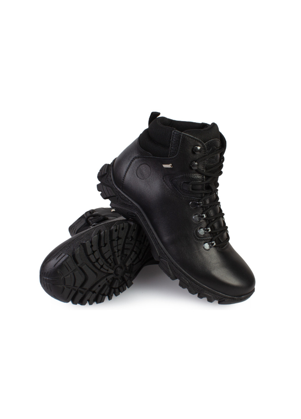 Черные зимние ботинки мужские бренда 9501068_(1) ModaMilano