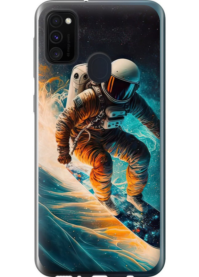 Силіконовий чохол 'Сноубордист' для Endorphone Samsung Galaxy M30s 2019 (258086660)