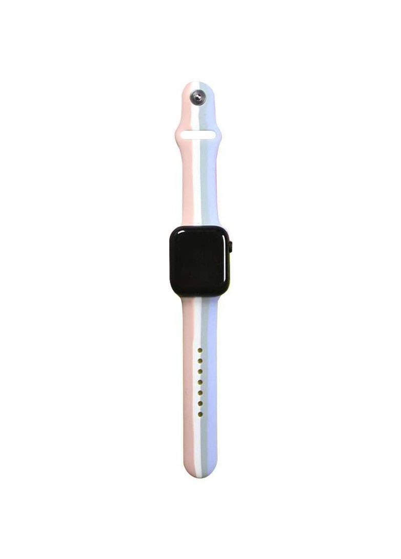 Силиконовый ремешок Rainbow для Apple watch 38mm / 40mm Epik (258782571)