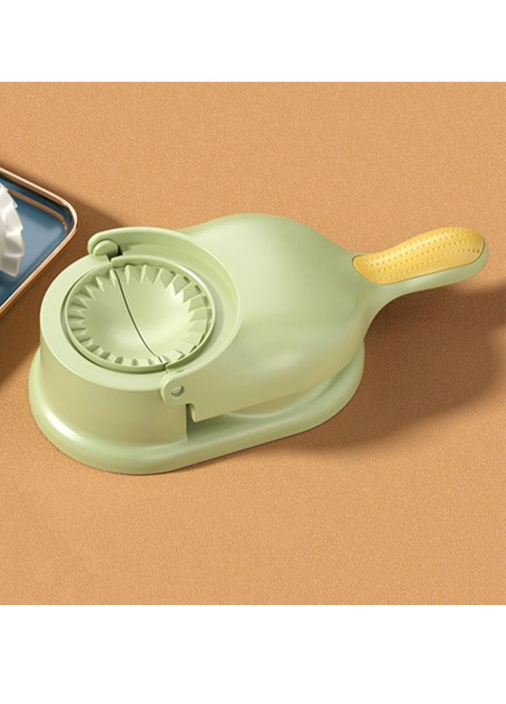 Ручная машинка-аппарат Dumpling Mold 2в1 для раскачки теста и автоматической лепки вареников и пельменей Good Idea (270000300)