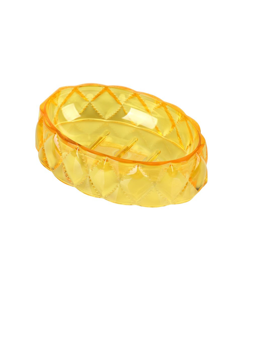 Мыльница л, прозрачно-желтая VanStore кристал (266903779)