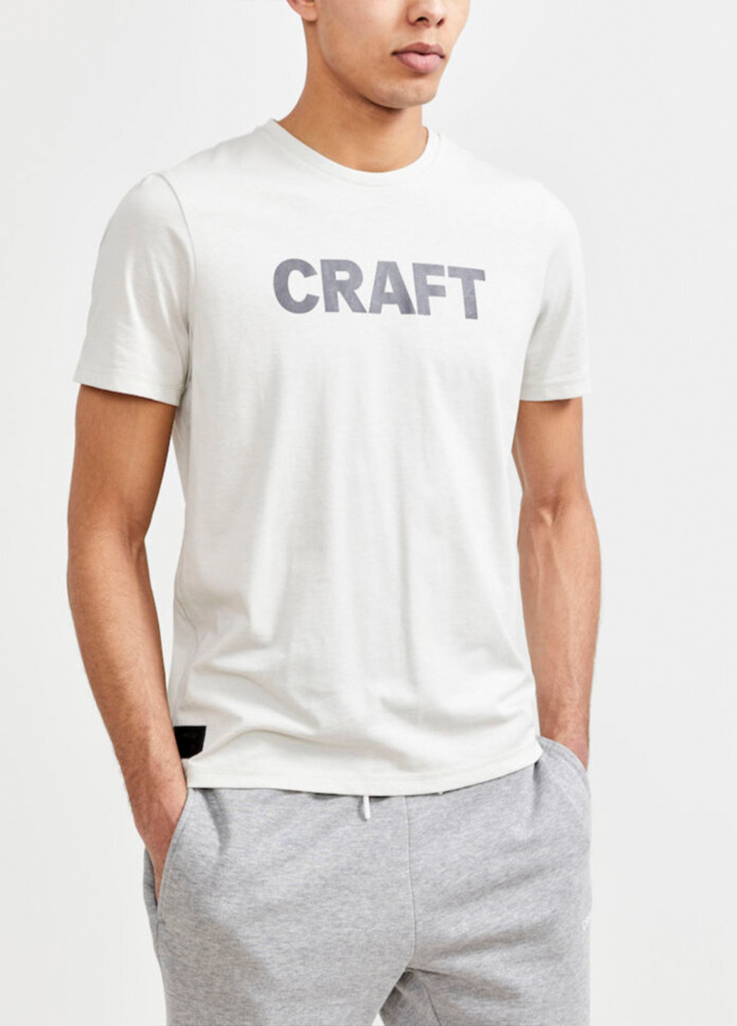 Біла чоловіча футболка Craft Core Tee