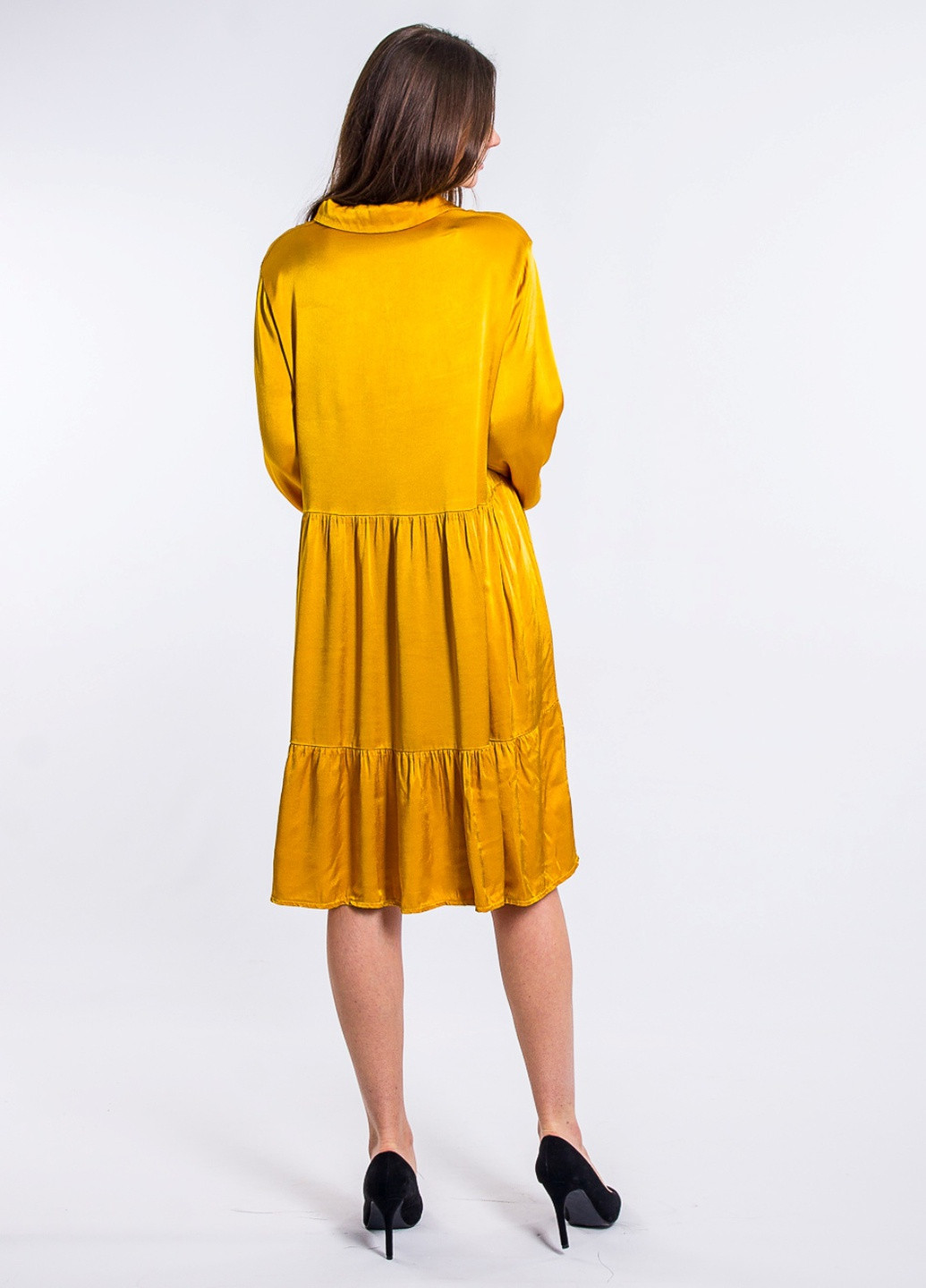 Жовтий сукня Sarah Chole