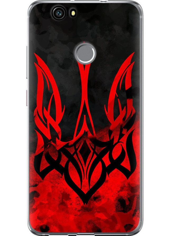 Силиконовый чехол 'Герб Украины v2' для Endorphone Huawei Nova (257902264)