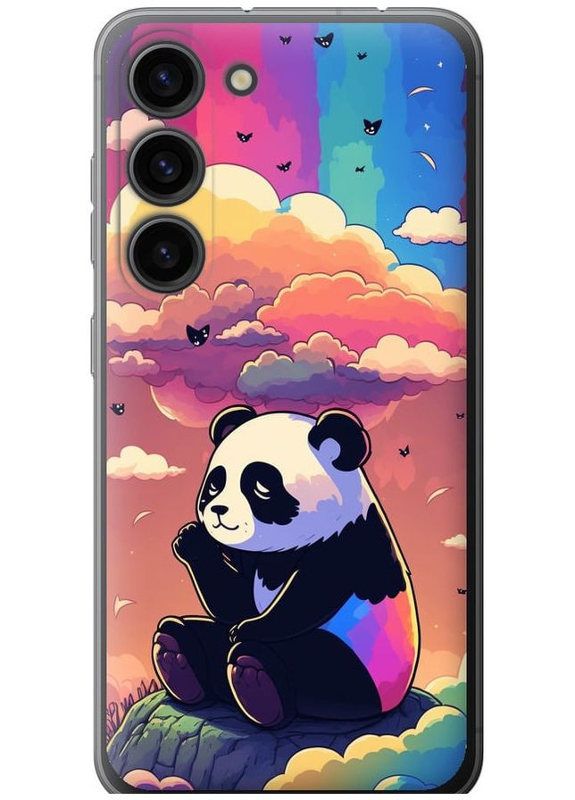 Силіконовий чохол 'Панда в хмарах' для Endorphone Samsung Galaxy S23 (276318177)