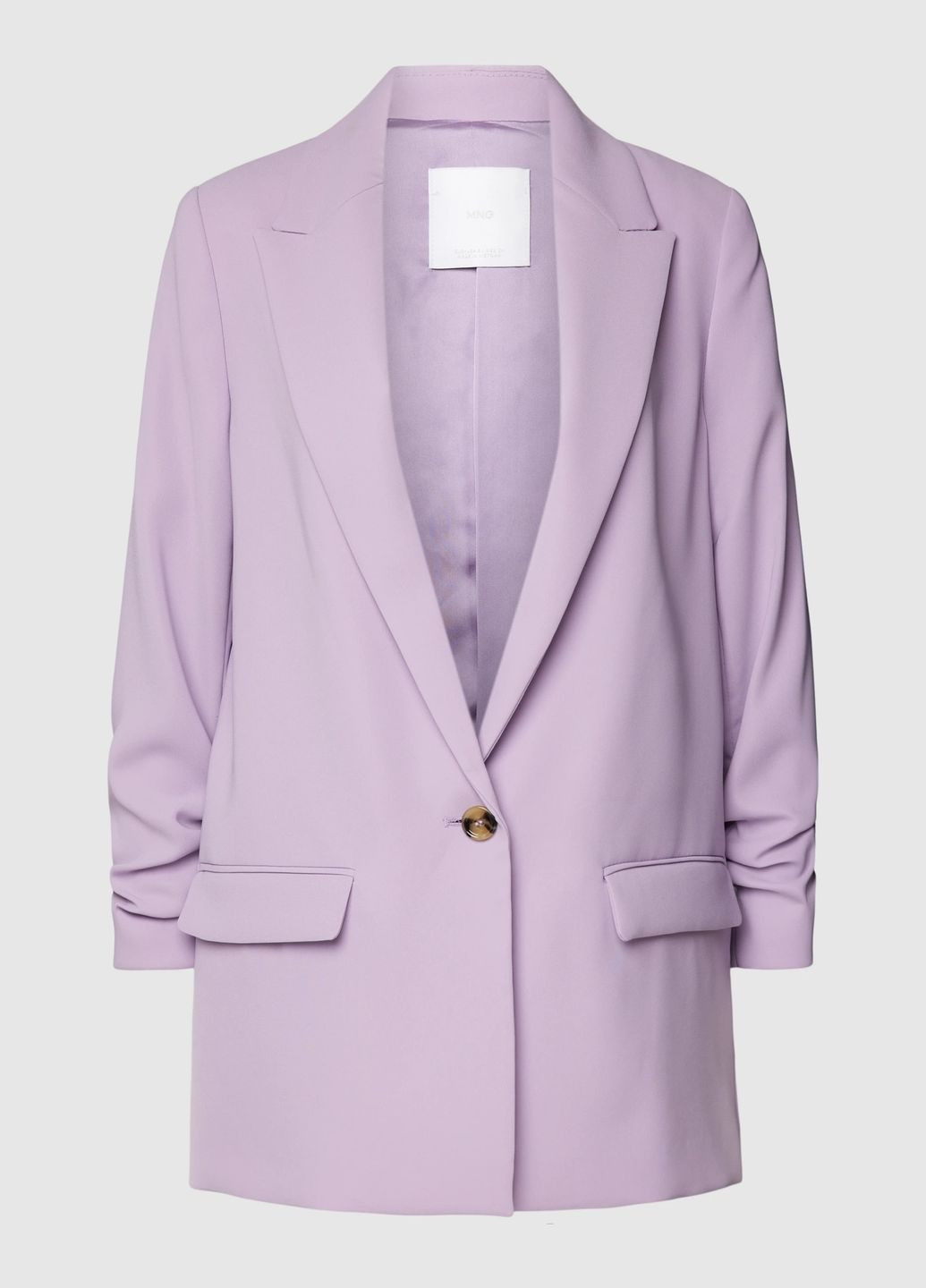 Фиолетовый женский пиджак Mango -