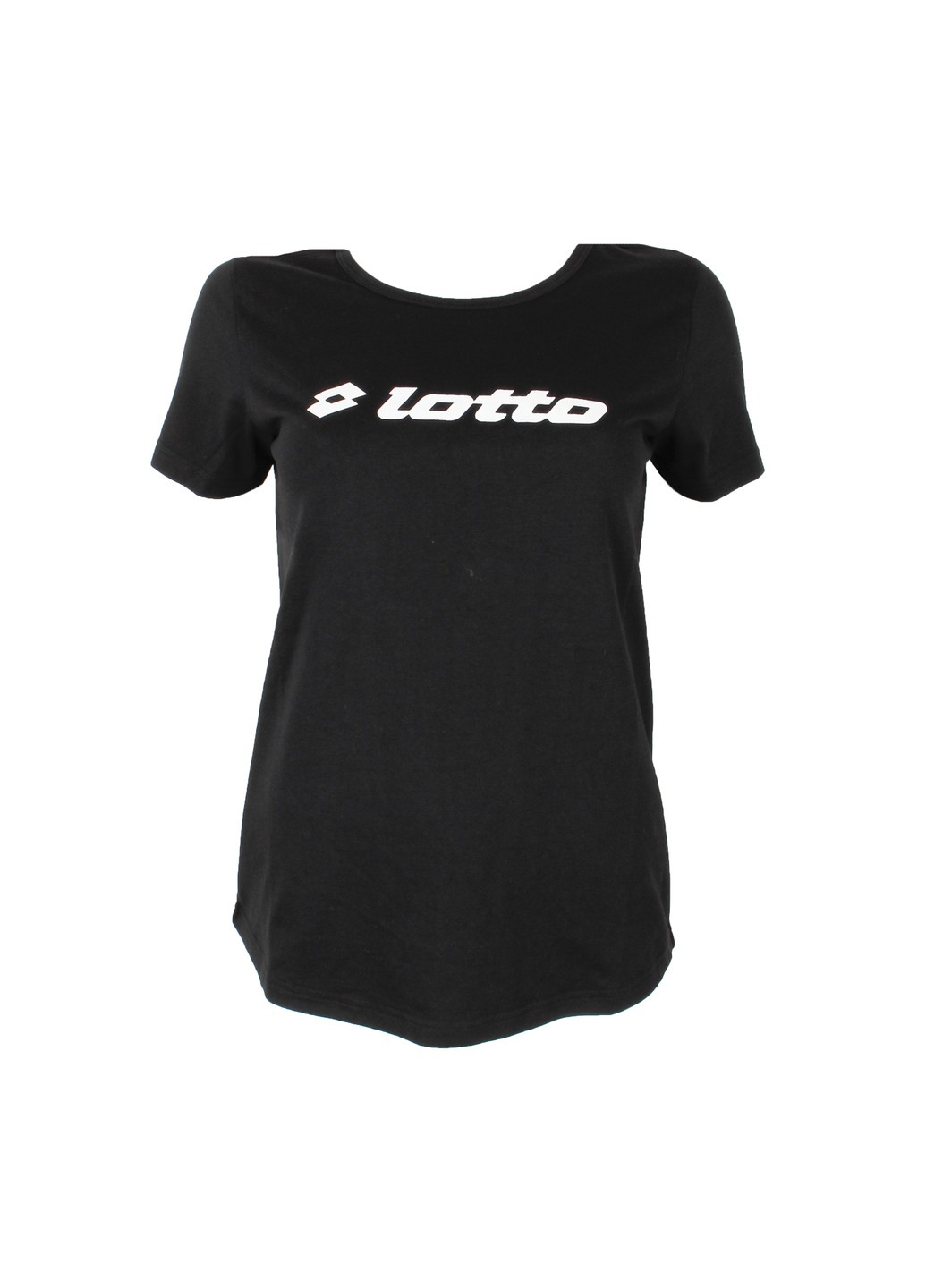Чорна футболка жіноча Lotto