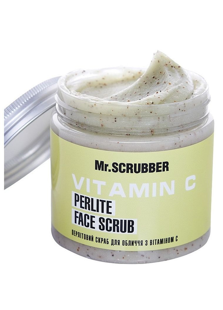 Перлітовий скраб для обличчя з вітаміном C Vitamin C Perlite Face Scrub, 200 г Mr. Scrubber (260474209)