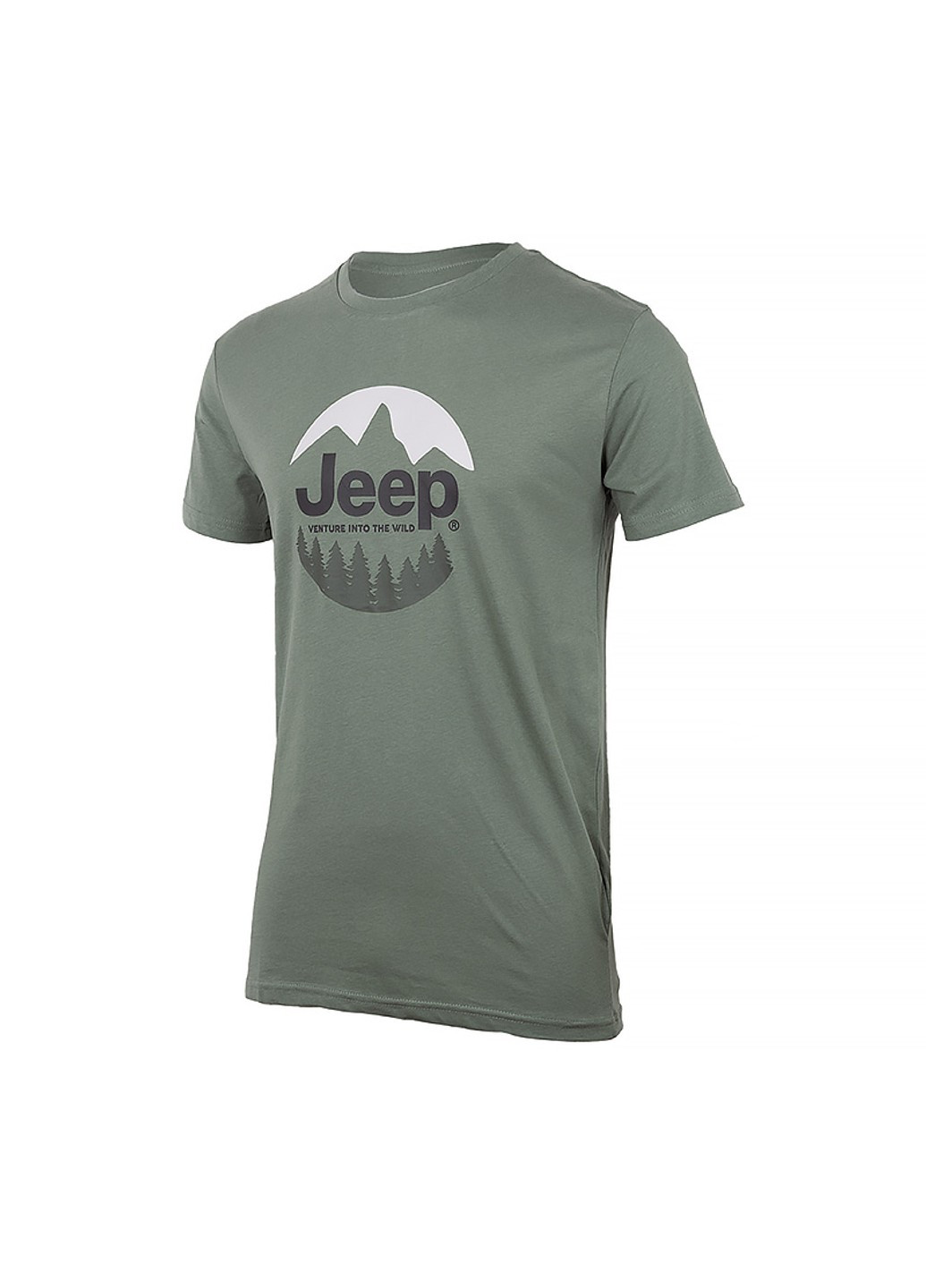 Зелена футболка t-shirt the spirit of adventure Jeep