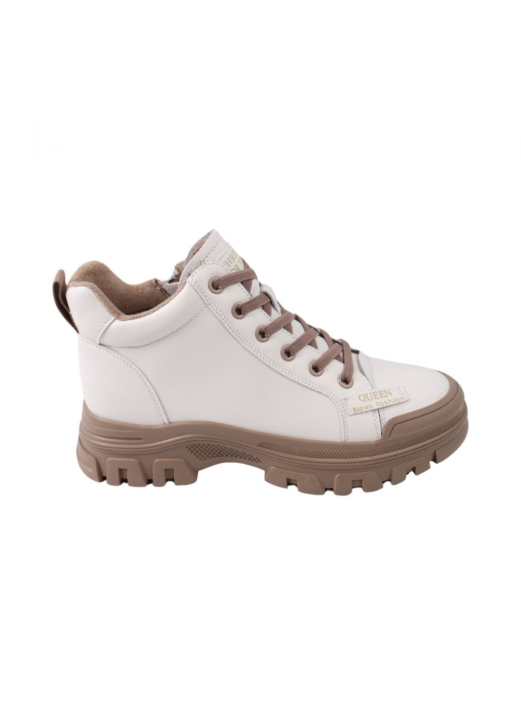 Черевики жіночі молочні натуральна шкіра FARINNI 541-24DHS (278019435)