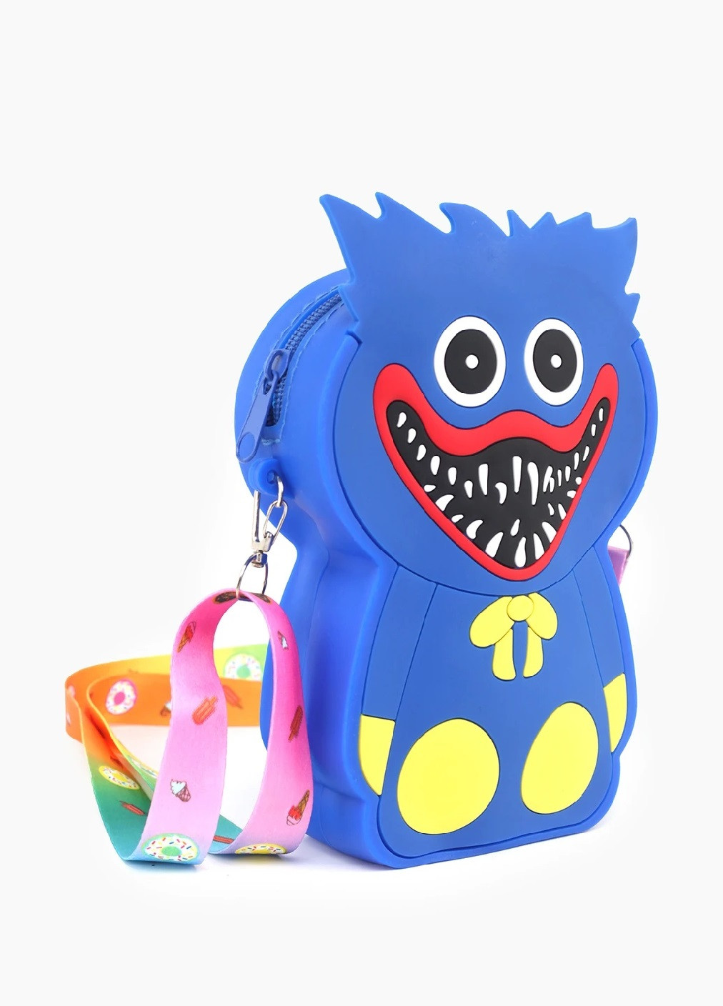 Сумочка игрушка антистресс стильная мягкая силиконовая для детей девочек Поппи плейтайм 13х10 см (475415-Prob) Хаги Ваги синий Unbranded (267152396)